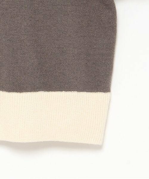 LUKU nari / ルクナーリ ニット・セーター | スタンドラインZIPニット | 詳細23