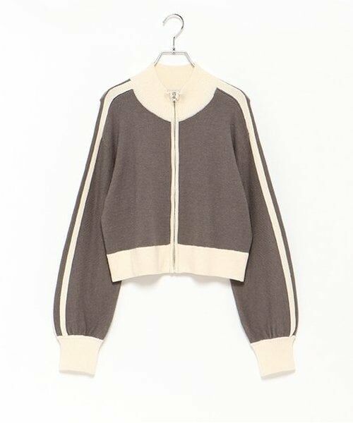 LUKU nari / ルクナーリ ニット・セーター | スタンドラインZIPニット | 詳細19