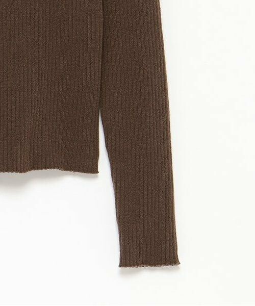 LUKU nari / ルクナーリ ニット・セーター | エリ刺繍ニットプルオーバー | 詳細15