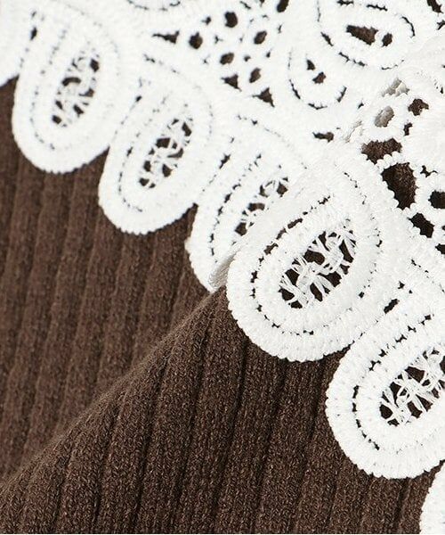 LUKU nari / ルクナーリ ニット・セーター | エリ刺繍ニットプルオーバー | 詳細18