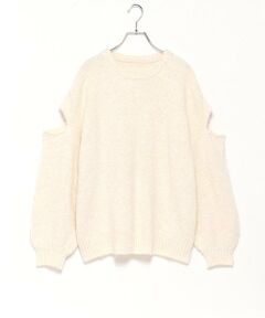LUKU nari / ルクナーリ ニット・セーター | MIX編みニットプルオーバー