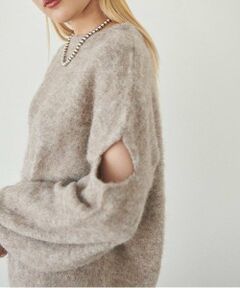 LUKU nari / ルクナーリ ニット・セーター | MIX編みニットプルオーバー