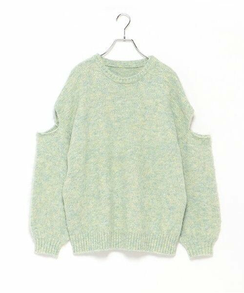 LUKU nari / ルクナーリ ニット・セーター | MIX編みニットプルオーバー | 詳細9