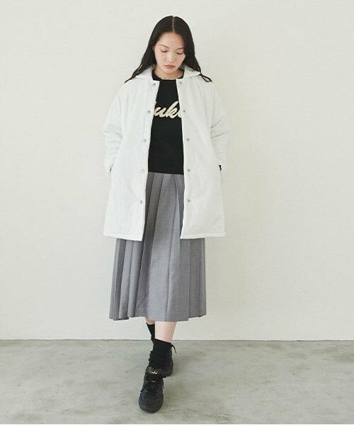 LUKU nari / ルクナーリ ニット・セーター | 刺繍ロゴニットプルオーバー | 詳細1