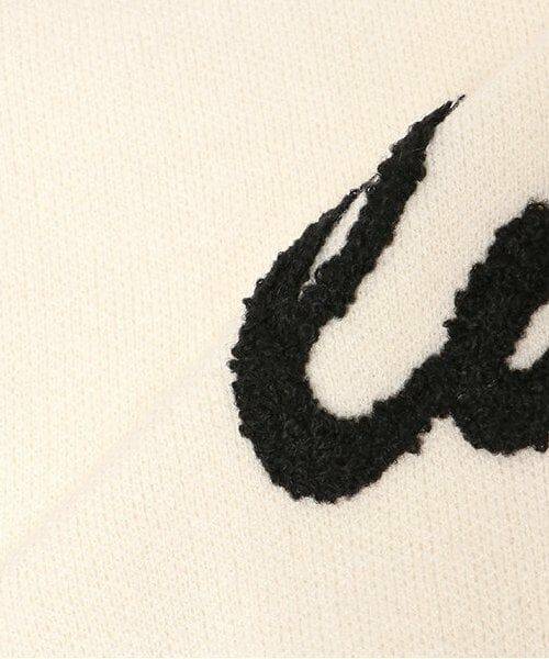 LUKU nari / ルクナーリ ニット・セーター | 刺繍ロゴニットプルオーバー | 詳細16