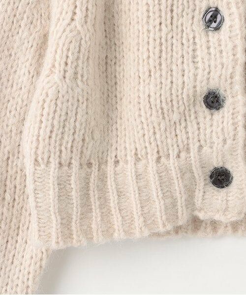 LUKU nari / ルクナーリ ニット・セーター | ショートニットカーディガン | 詳細3