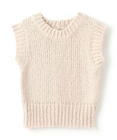 LUKU nari / ルクナーリ ニット・セーター | ショートニットベスト