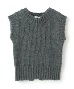 LUKU nari / ルクナーリ ニット・セーター | ショートニットベスト