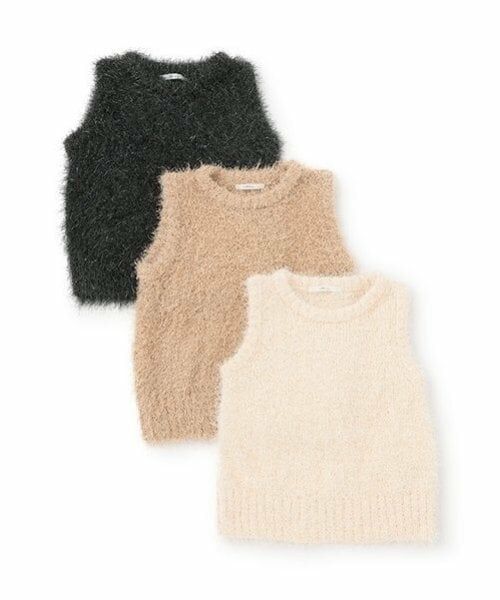 LUKU nari / ルクナーリ ニット・セーター | フリンジニットベスト | 詳細12