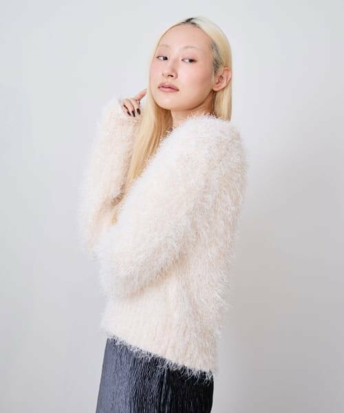 LUKU nari / ルクナーリ ニット・セーター | フリンジニットプルオーバー | 詳細1