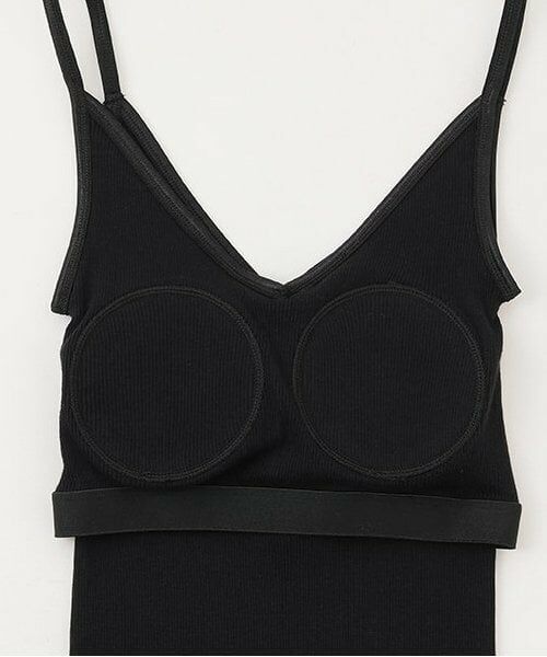 LUKU nari / ルクナーリ キャミソール・チューブトップ | 【PALM】RIB CAMISOLE | 詳細5