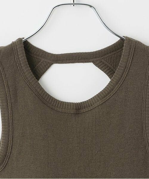 LUKU nari / ルクナーリ キャミソール・チューブトップ | 【PALM】NULLバックオープンタンク | 詳細2