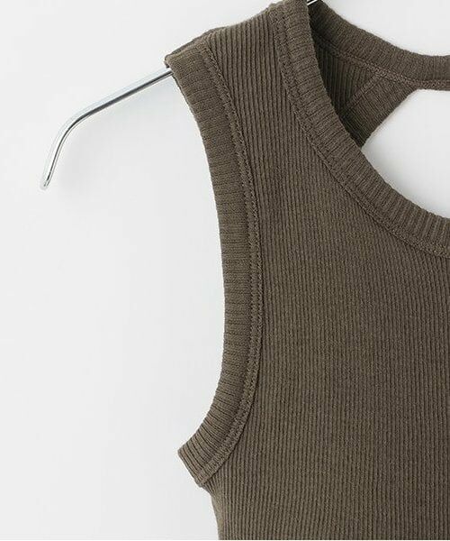 LUKU nari / ルクナーリ キャミソール・チューブトップ | 【PALM】NULLバックオープンタンク | 詳細3