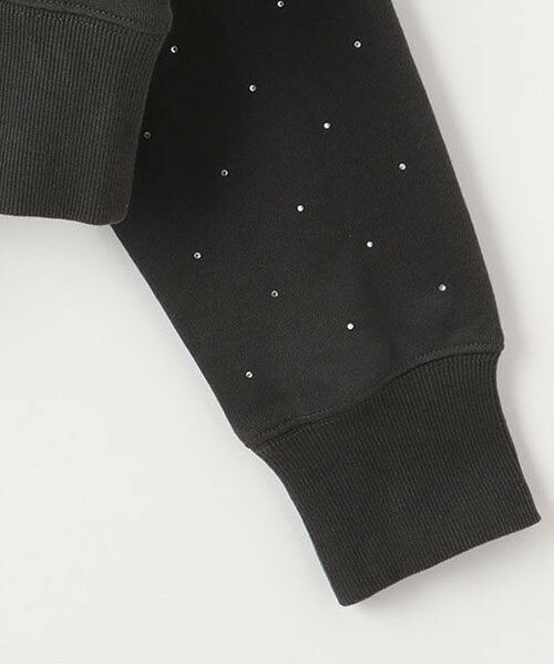 LUKU nari / ルクナーリ スウェット | ラインストーン裏毛プルオーバー | 詳細11