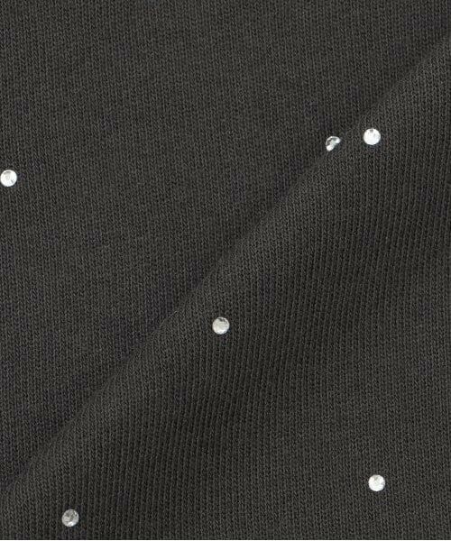 LUKU nari / ルクナーリ スウェット | ラインストーン裏毛プルオーバー | 詳細13