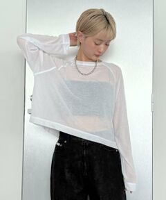 LUKU nari / ルクナーリ Tシャツ | シアーラグランLST