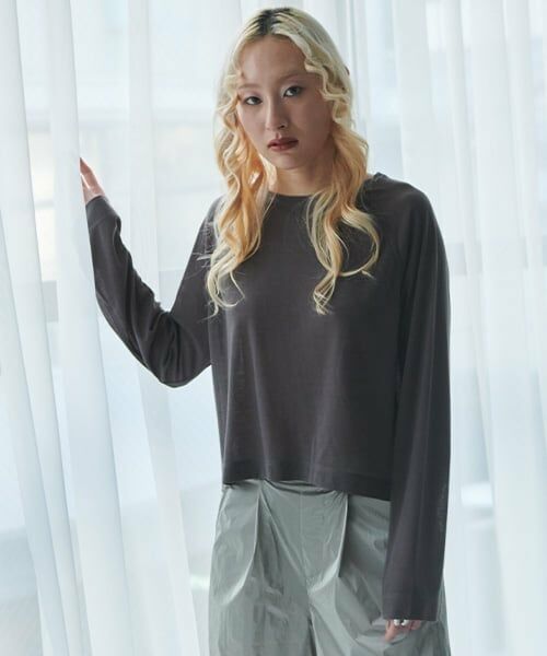 LUKU nari / ルクナーリ Tシャツ | シアーラグランLST | 詳細2