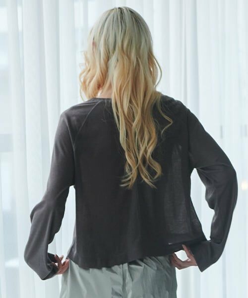 LUKU nari / ルクナーリ Tシャツ | シアーラグランLST | 詳細3