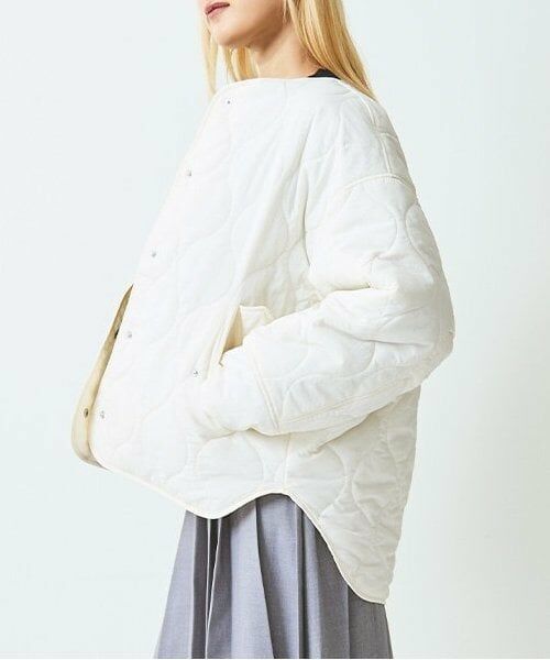 LUKU nari / ルクナーリ ブルゾン | ナイロンキルティングブルゾン | 詳細1