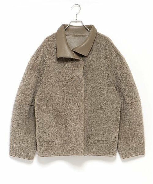 LUKU nari / ルクナーリ ブルゾン | リバーシブルボアブルゾン | 詳細11