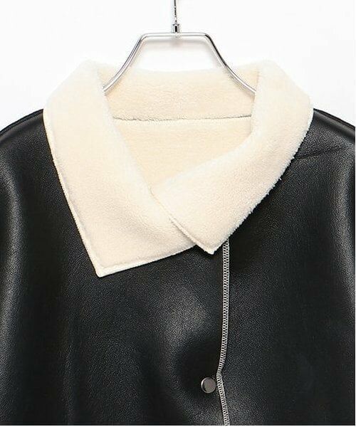 LUKU nari / ルクナーリ ブルゾン | リバーシブルボアブルゾン | 詳細14