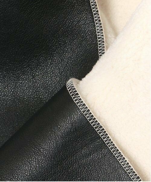 LUKU nari / ルクナーリ ブルゾン | リバーシブルボアブルゾン | 詳細18