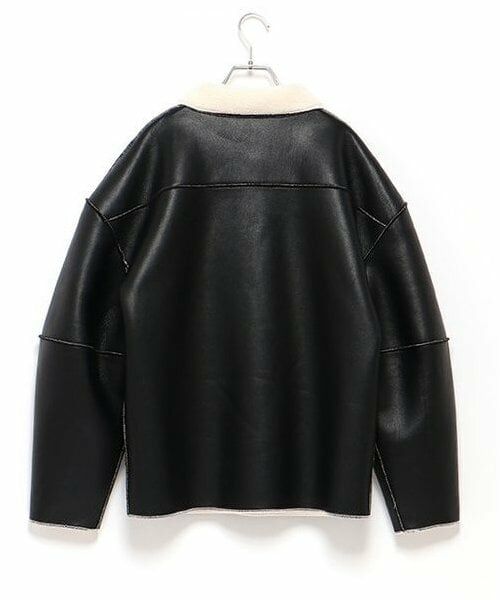 LUKU nari / ルクナーリ ブルゾン | リバーシブルボアブルゾン | 詳細7