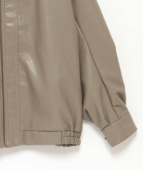 LUKU nari / ルクナーリ ブルゾン | 合皮ジャケット | 詳細16