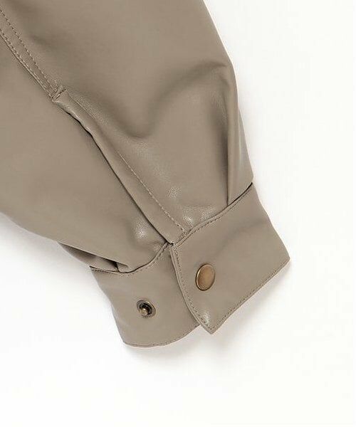 LUKU nari / ルクナーリ ブルゾン | 合皮ジャケット | 詳細17