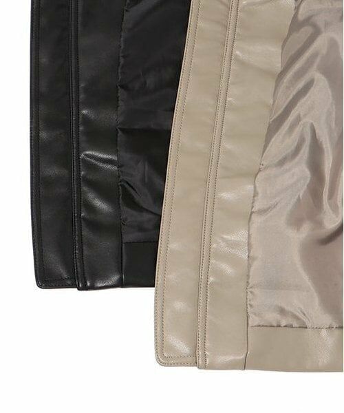 LUKU nari / ルクナーリ ブルゾン | 合皮ジャケット | 詳細18