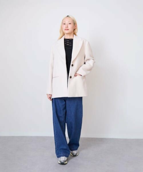 LUKU nari / ルクナーリ ブルゾン | シャギージャケット | 詳細2