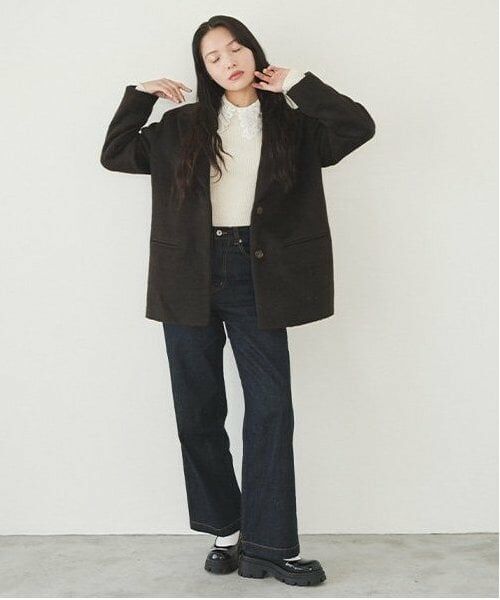 LUKU nari / ルクナーリ ブルゾン | シャギージャケット | 詳細7