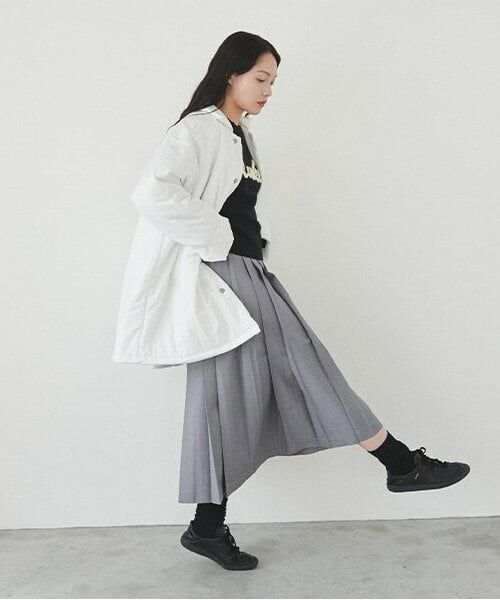 LUKU nari / ルクナーリ その他アウター | 中綿Aラインコート | 詳細2