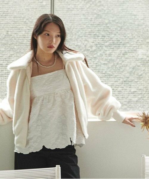 LUKU nari / ルクナーリ ブルゾン | ファーブルゾン | 詳細1