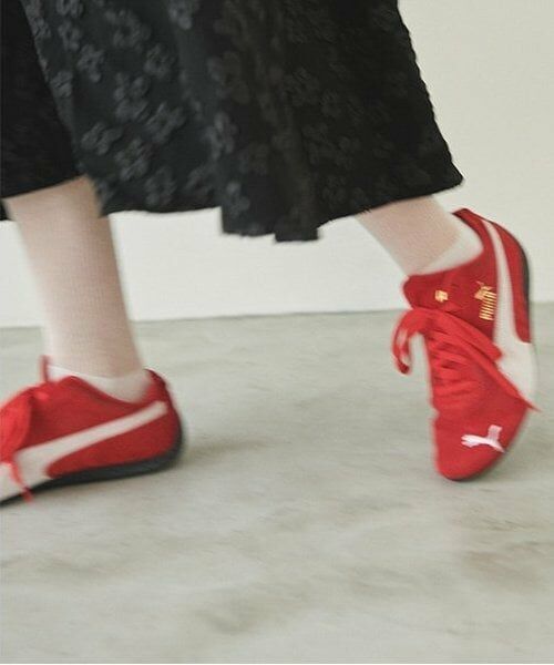 LUKU nari / ルクナーリ ミニ丈・ひざ丈ワンピース | 花ジャガードキャミワンピース | 詳細9