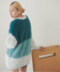 LUKU nari / ルクナーリ ミニ丈・ひざ丈ワンピース | シャギーミニワンピース