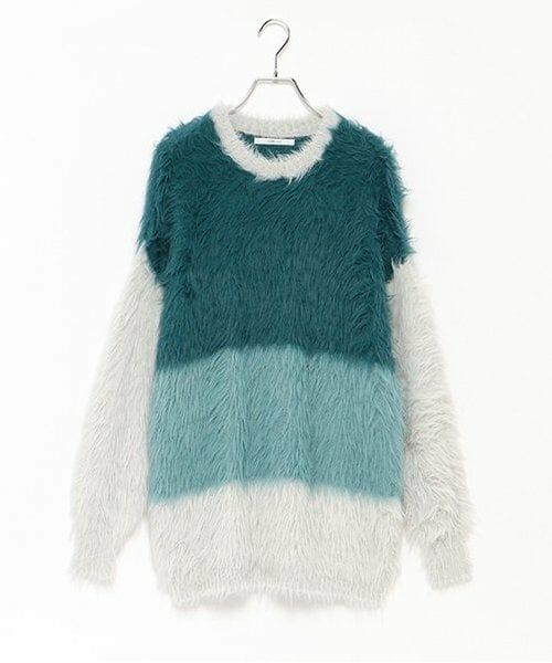 LUKU nari / ルクナーリ ミニ丈・ひざ丈ワンピース | シャギーミニワンピース | 詳細13