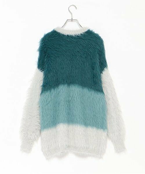 LUKU nari / ルクナーリ ミニ丈・ひざ丈ワンピース | シャギーミニワンピース | 詳細14