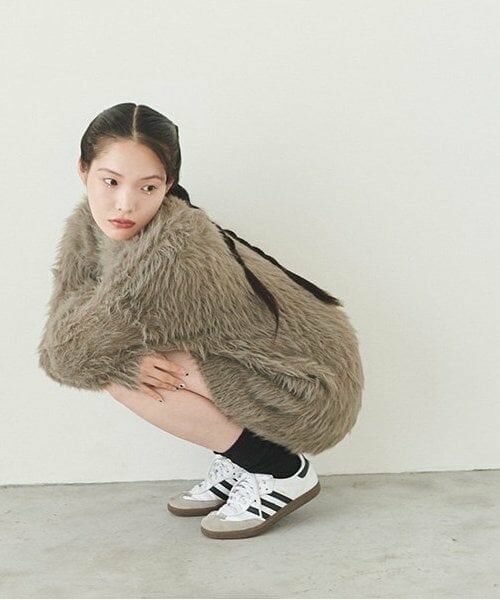 LUKU nari / ルクナーリ ミニ丈・ひざ丈ワンピース | シャギーミニワンピース | 詳細2