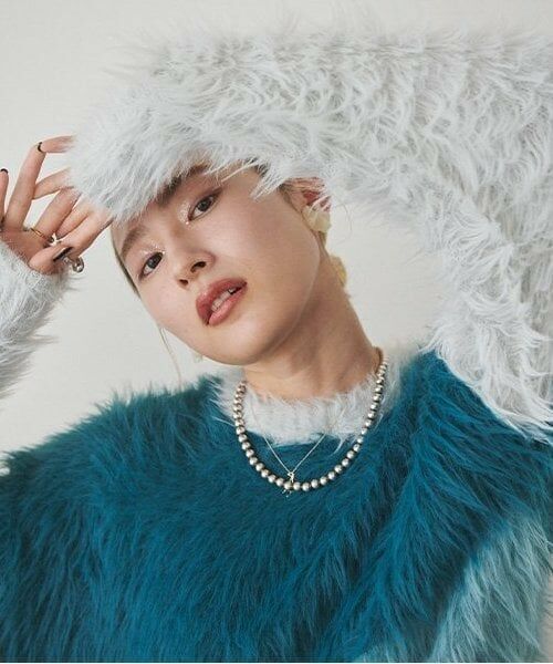 LUKU nari / ルクナーリ ミニ丈・ひざ丈ワンピース | シャギーミニワンピース | 詳細7