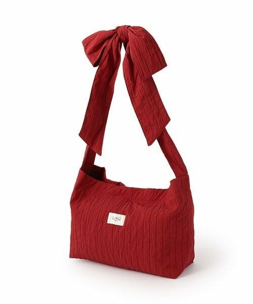 LUKU nari / ルクナーリ ショルダーバッグ | リボンショルダーバッグ | 詳細3