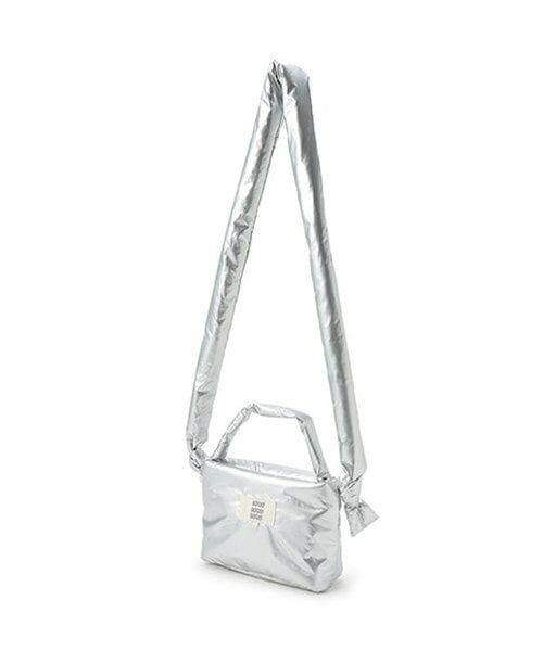 LUKU nari / ルクナーリ ショルダーバッグ | 2WAYミニバッグ（シルバー）