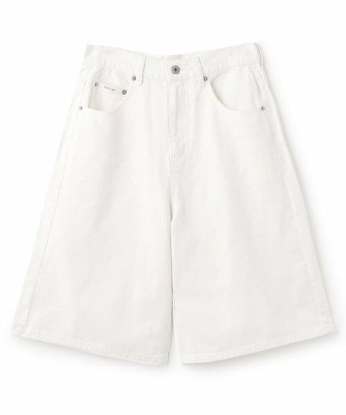 LUKU nari / ルクナーリ ショート・ハーフ・半端丈パンツ | デニムワイドハーフパンツ | 詳細5