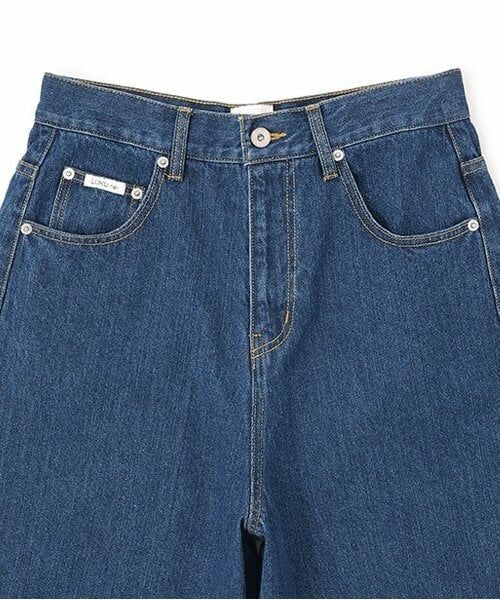 LUKU nari / ルクナーリ ショート・ハーフ・半端丈パンツ | デニムワイドハーフパンツ | 詳細8