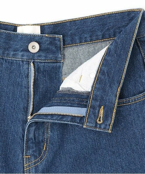 LUKU nari / ルクナーリ ショート・ハーフ・半端丈パンツ | デニムワイドハーフパンツ | 詳細9