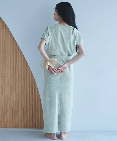 LUKU nari / ルクナーリ ミニ・ひざ丈スカート | パイルロングスカート | 詳細3