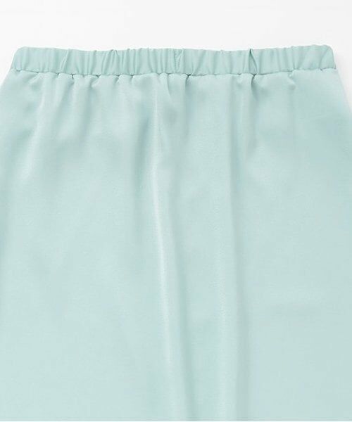 LUKU nari / ルクナーリ ミニ・ひざ丈スカート | サテンタイトスカート | 詳細2