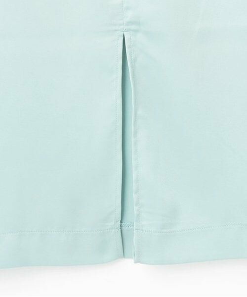 LUKU nari / ルクナーリ ミニ・ひざ丈スカート | サテンタイトスカート | 詳細4