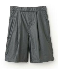 LUKU nari / ルクナーリ ショート・ハーフ・半端丈パンツ | メタリックハーフパンツ