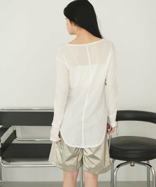 LUKU nari / ルクナーリ ショート・ハーフ・半端丈パンツ | メタリックハーフパンツ | 詳細1